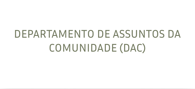 Departamento de Assuntos da Comunidade (DAC)
